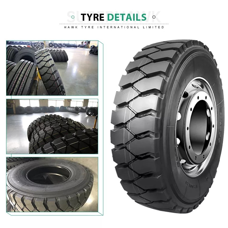 Chinese Cheap tyres factory 12.00R20 llantas heavy duty load mining tube truck tire