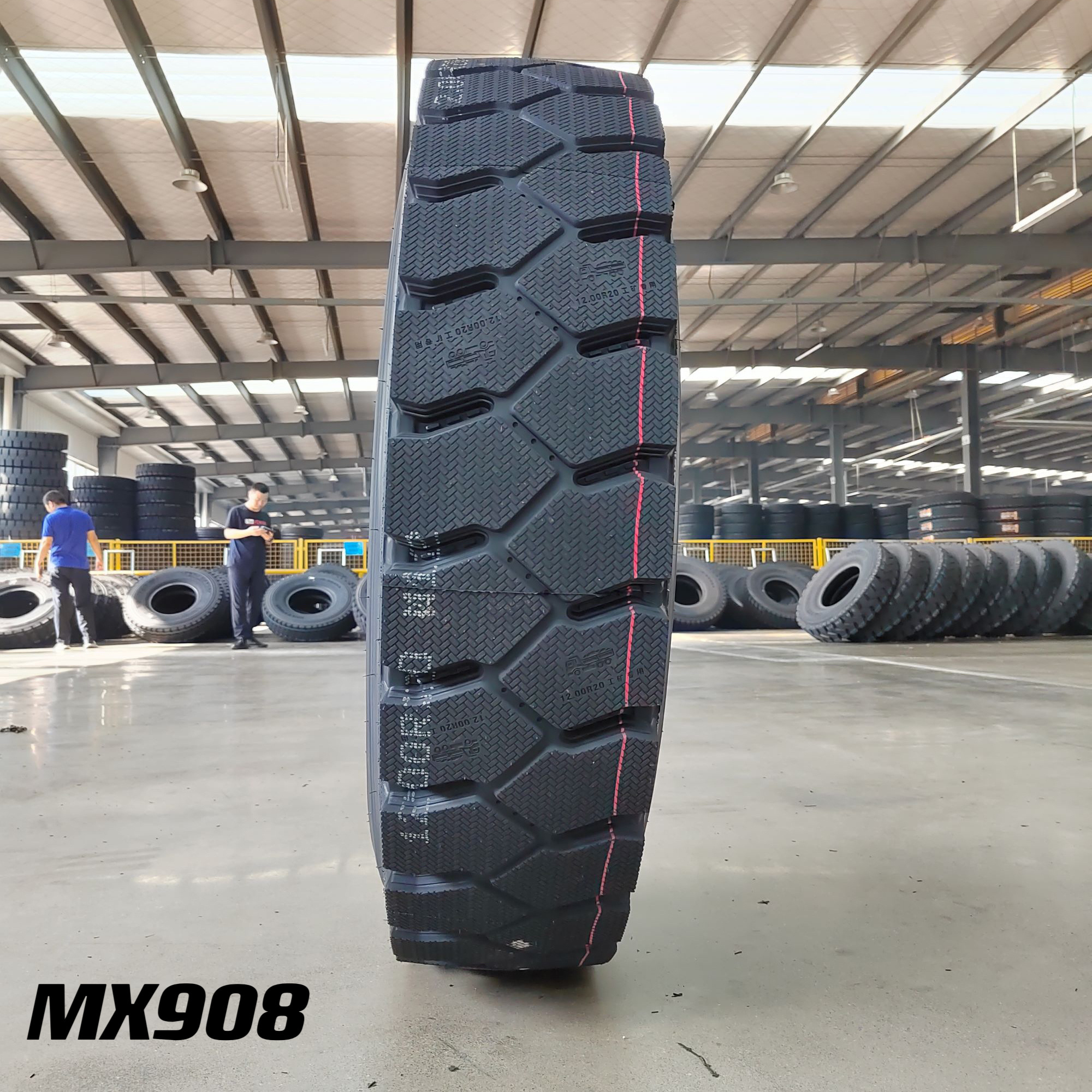 China hot tyres marvemax brand  heavy duty tyres MX908 12.00R20 off the road for mining