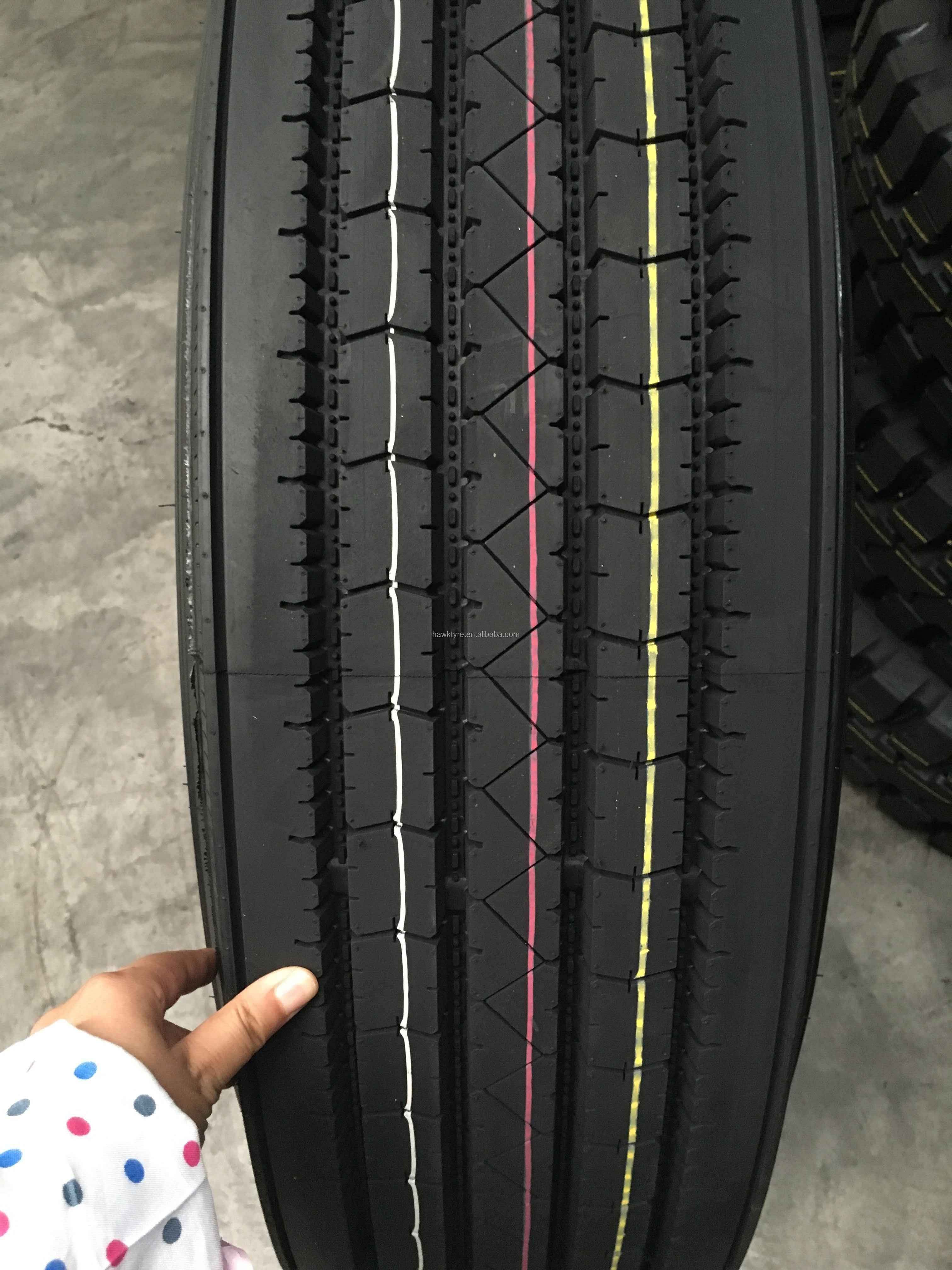 HAWKWAY 315/80R22.5 11R22.5 11R24.5  295/80R22.5 tubeless Heavy Duty Truck Tyre 22.5 Radial truck tires