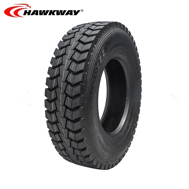 Chinese truck tires manufacturer Superhawk Hawkway brand 295/80R22.5 18PR HK859 cheap price new similar with AEOLUS brand ADC53