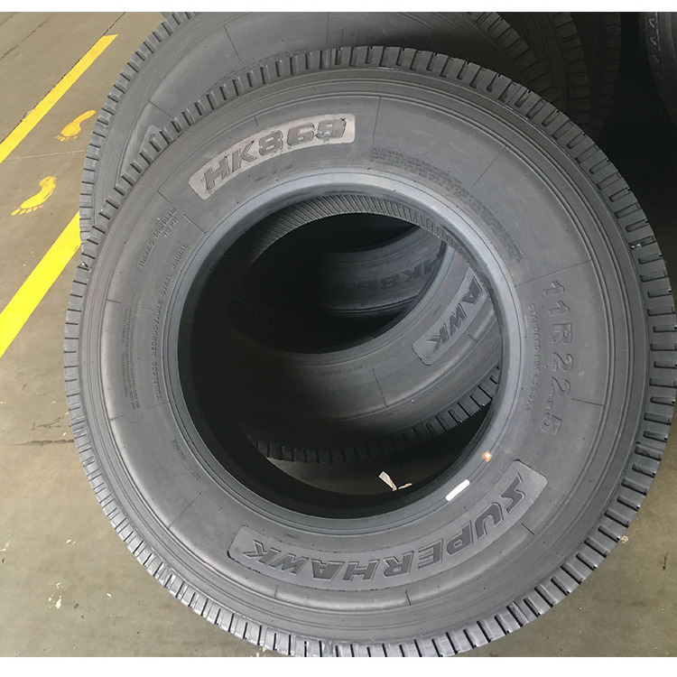 China factory SUPERHAWK all-steel llantas 11r22.5 11r24.5 12r22.5 295/75r22.5 295/80r22.5 315/80r22.5 truck bus tyres