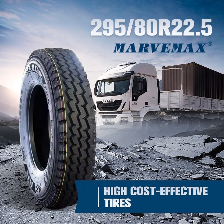 MARVEMAX Brand Truck Tyre truck tires 295 80 22.5 commercial truck tires llantas para camion