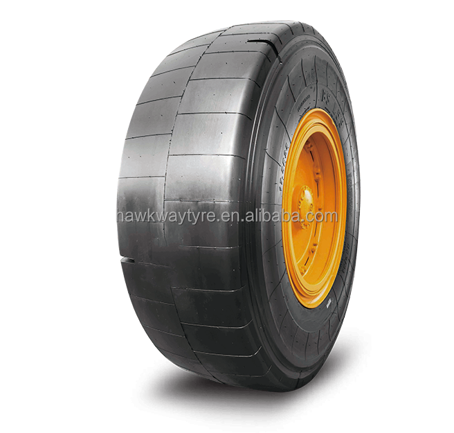 OTR Smooth biasTire Slick Tyre L5S 17.5-25 10.00-20 12.00-24 for Underground Mining Loader