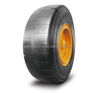 OTR Smooth biasTire Slick Tyre L5S 17.5-25 10.00-20 12.00-24 for Underground Mining Loader