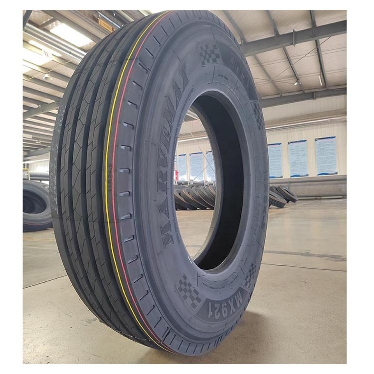 Top Quality manufacturer llantas tubeless commercial truck tyres 11r 24.5 truck tires for Duty truck