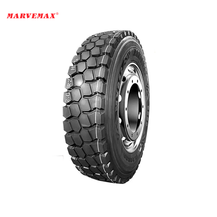 MARVEMAX commercial tube all-steel All positions radial 12.00r20 tire 20PR Duty truck tire for various roads