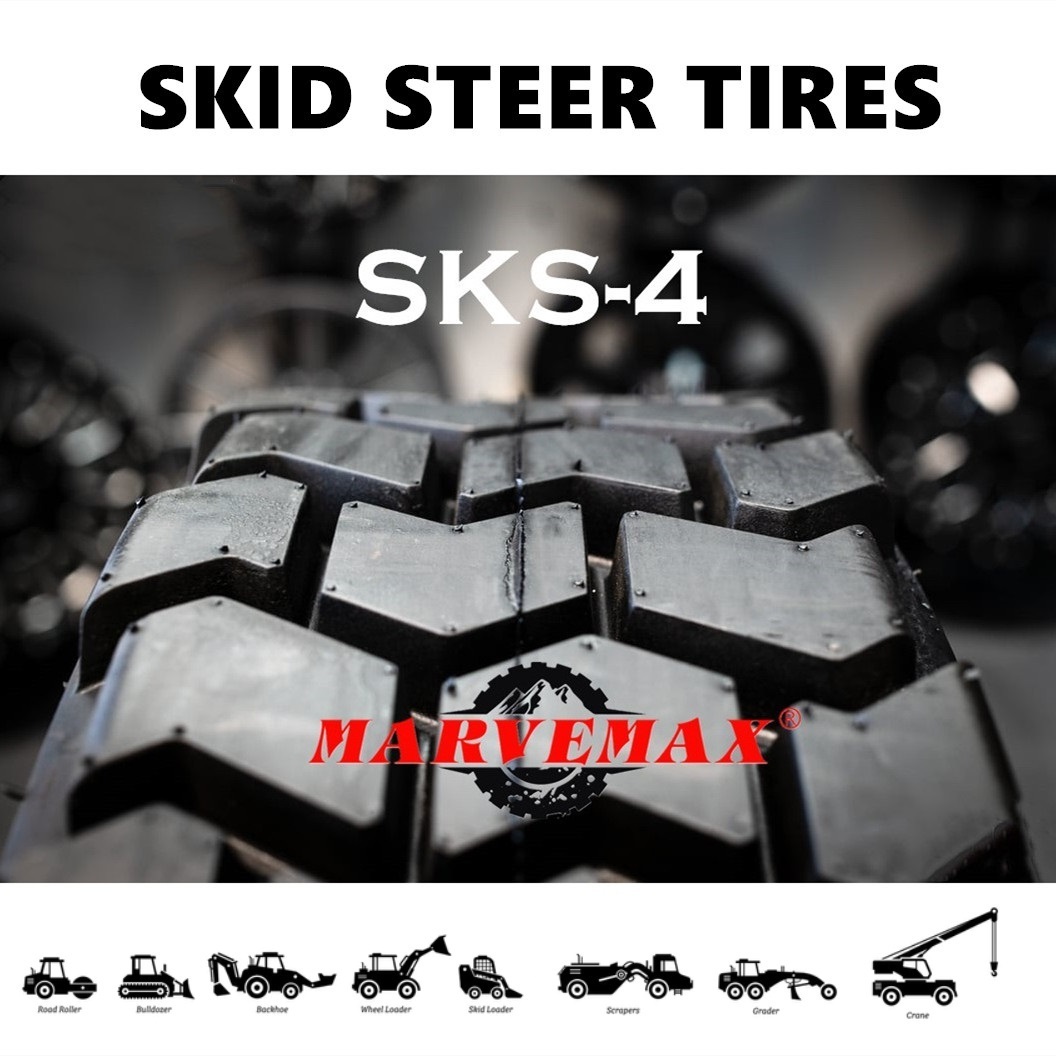 skid loader tire 10-16.5 12-16.5 14-17.5 skid steer tires for bobcat loader, SKS-1 SKS tire