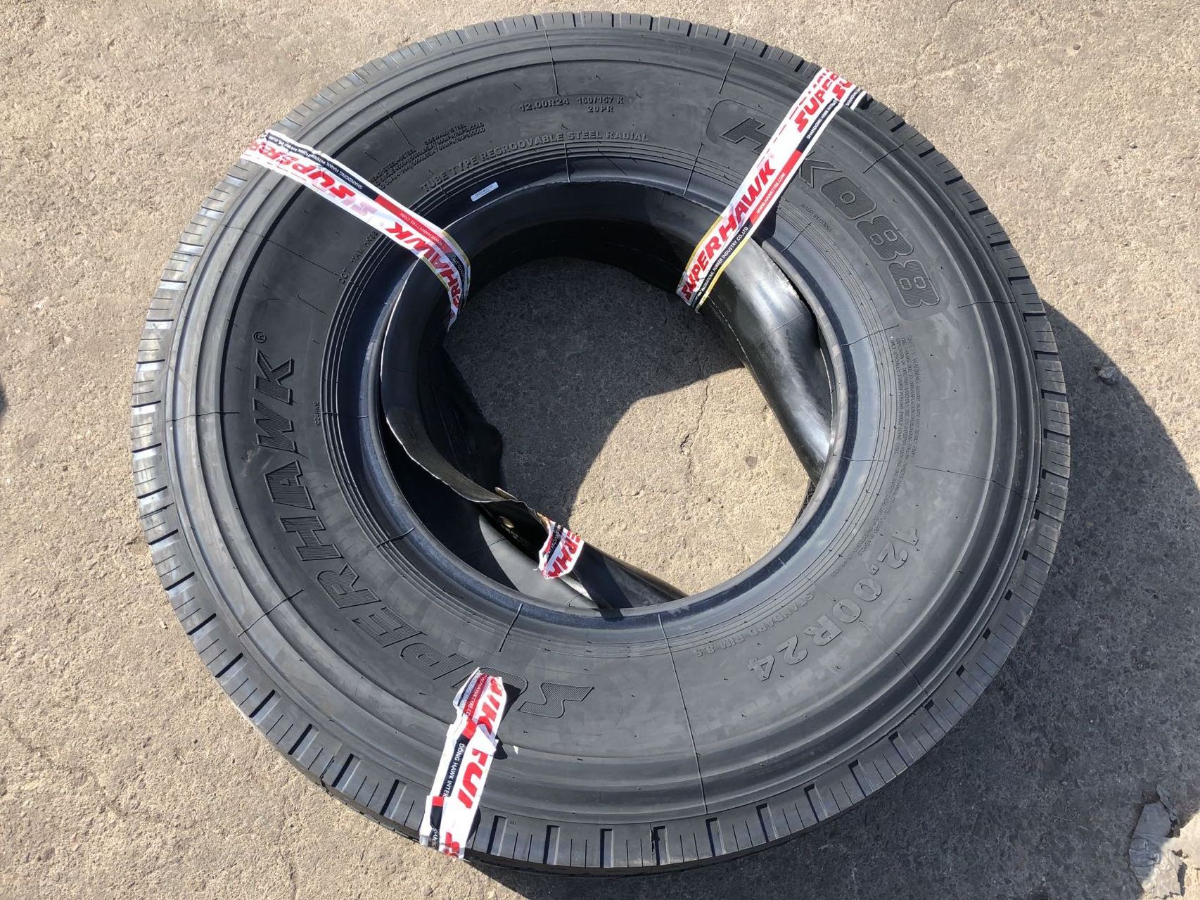 12.00R24, 12.00R20, 11.00R20 , 10.00R20, 7.50R16  HK808  HAWKWAY SUPER STRONG MINING TYRES HINO TRUCKS