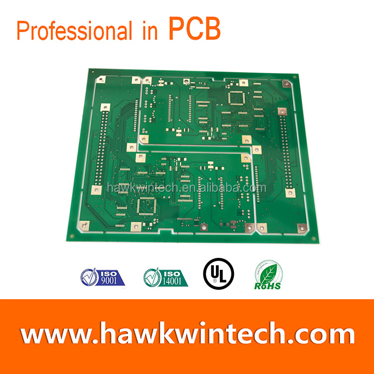 4 layer Lead free HAL power amplifier circuit board multilayer pcb