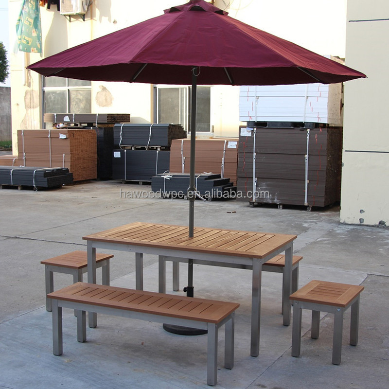 Wood Plastic Composite Outdoor garden Furniture