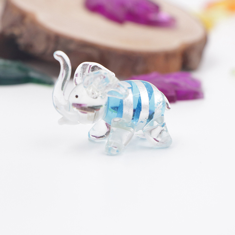 Handmade Murano Glass  Elephant Figurine