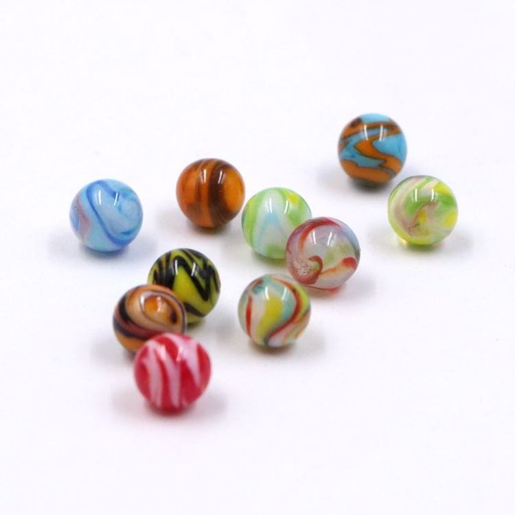 6mm Murano Lampwork Miniature Small Colored Glass Marble Balls