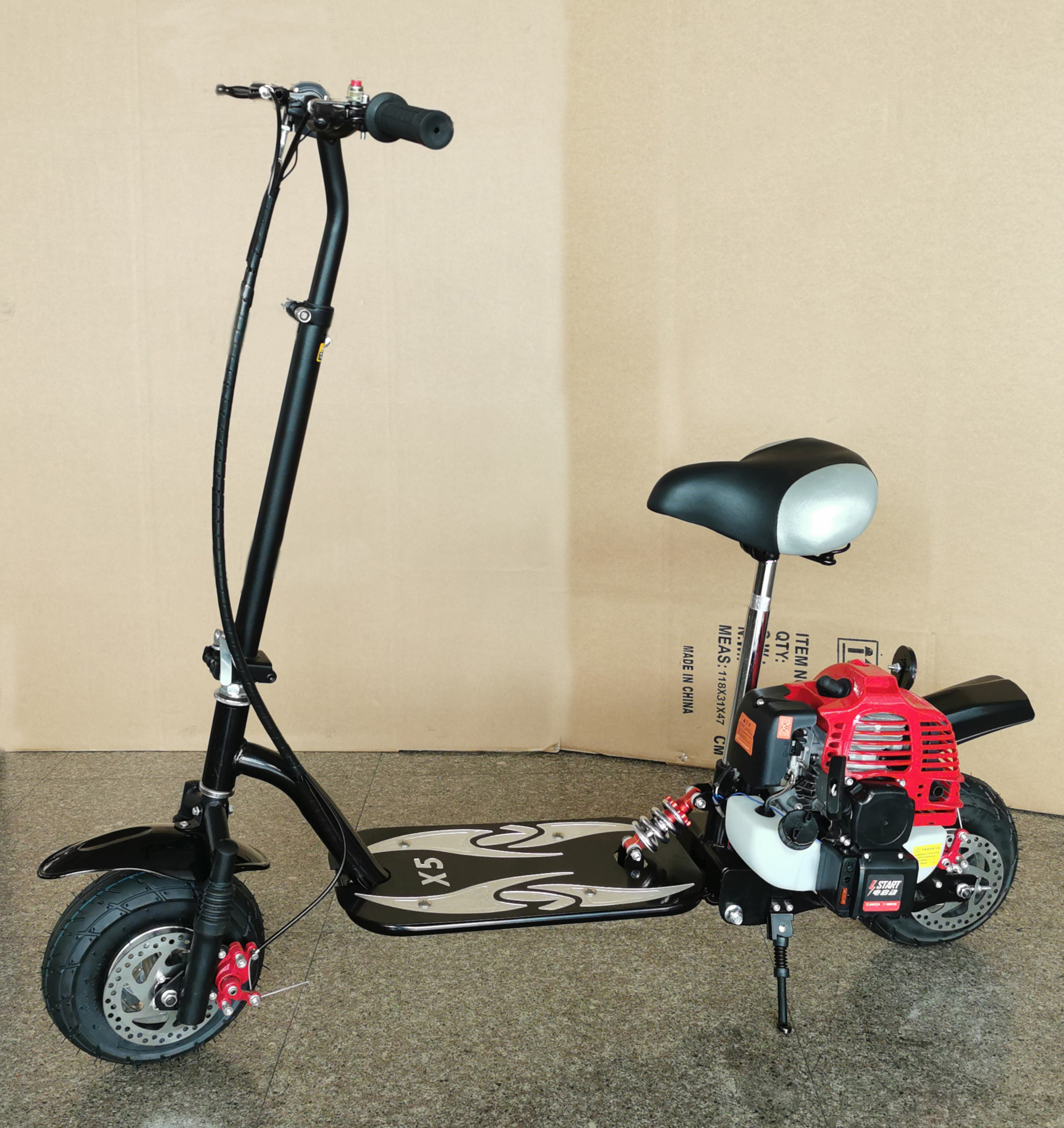 49cc Cheap Gas Skateboard for Sale, 50cc Mini Gasoline Scooter for Adult