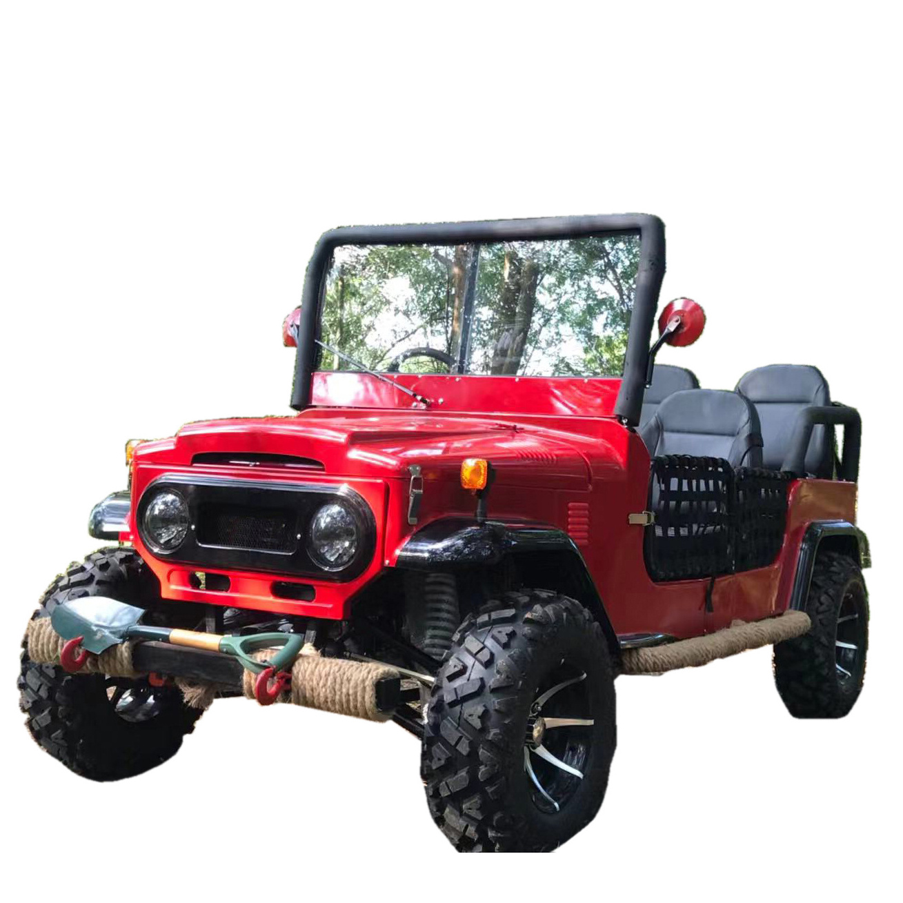 2022 New Model 72v 7500w  4x4 Drive Electric ATV Electric Mini Jeep