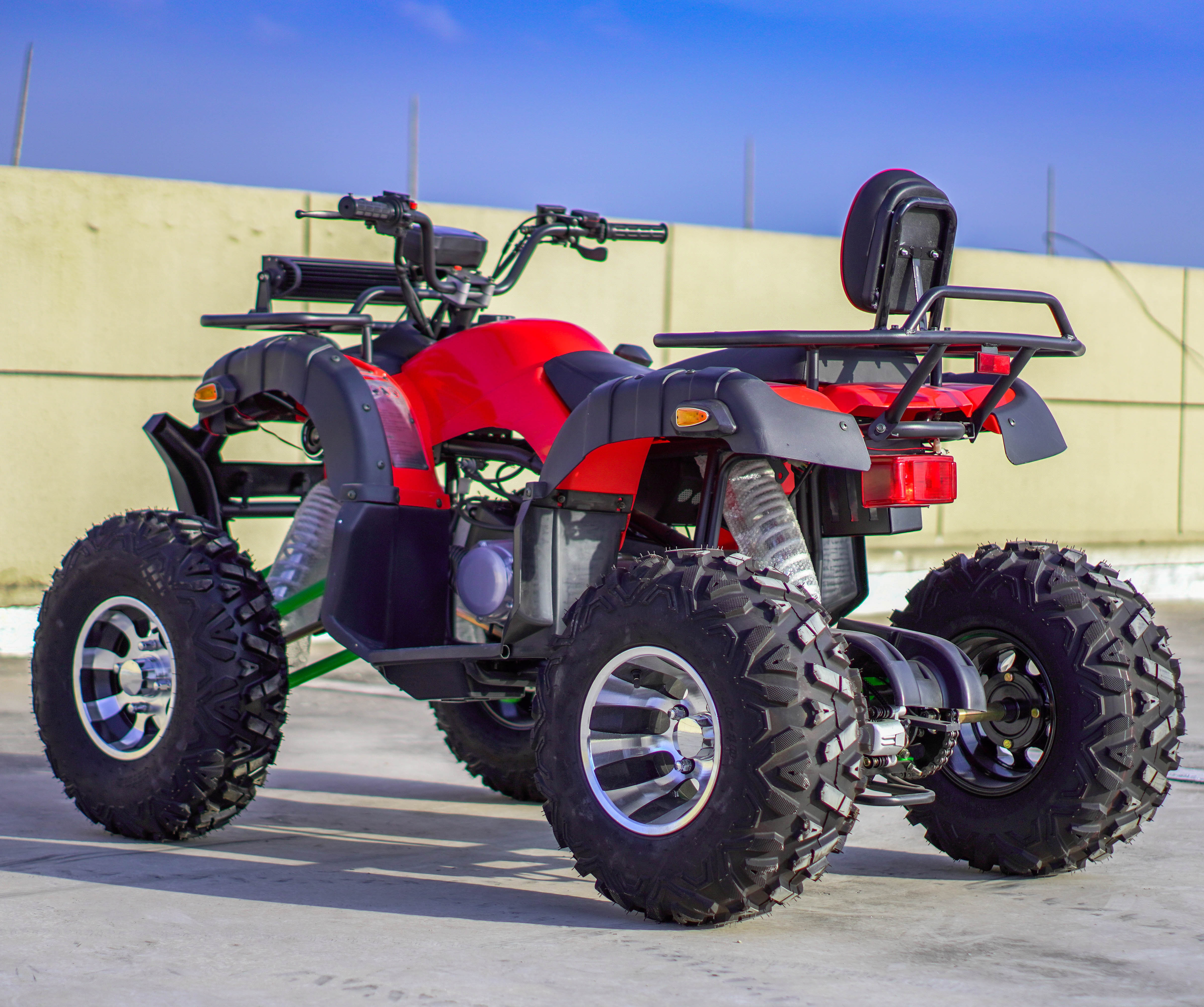 New Reverse Chinese Adults Quad ATV Vehicles 150cc/200cc 4 wheel Motorcycle