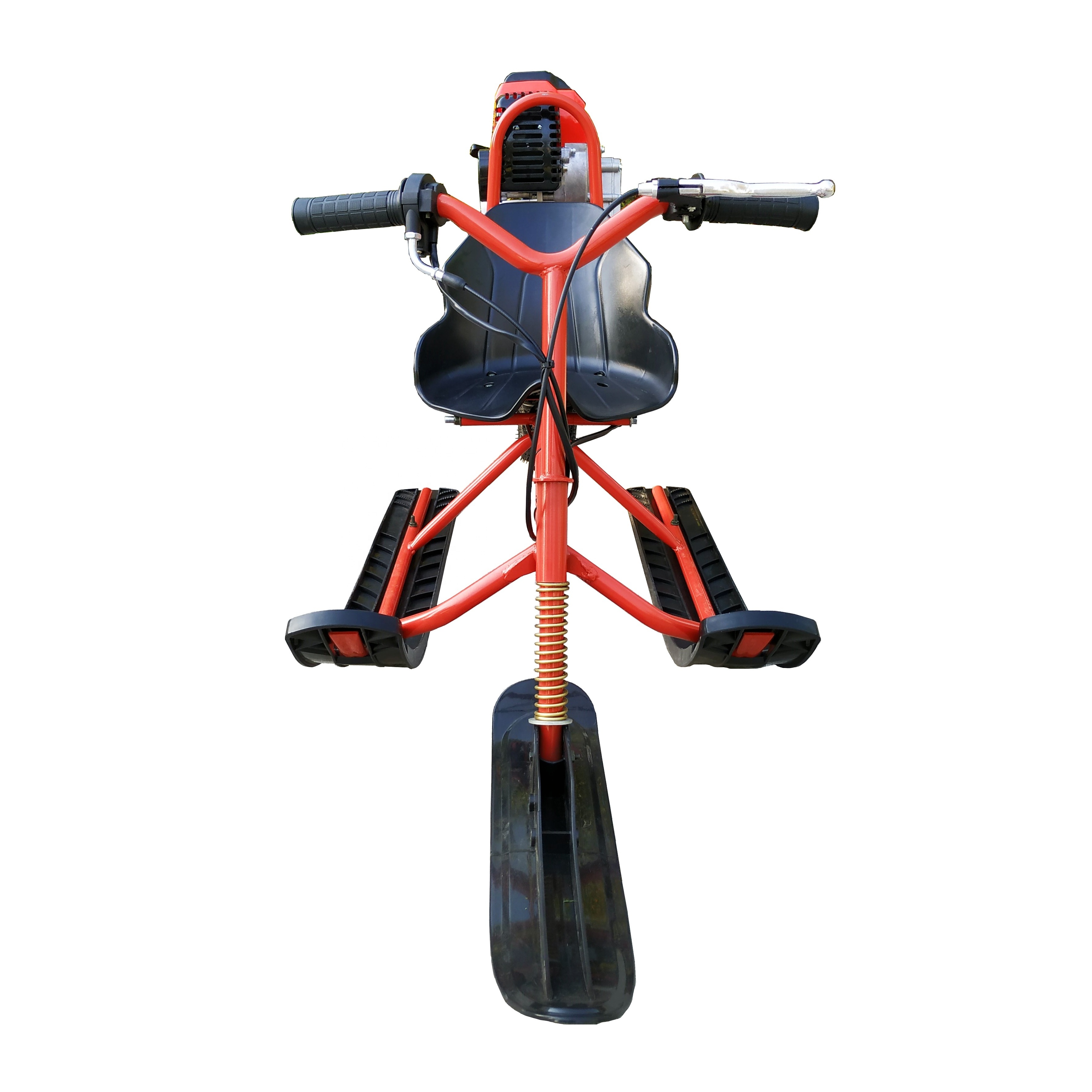 Hot Sale Kids Gasoline Snow Motorcycle Scooter Ski sled mini Quad