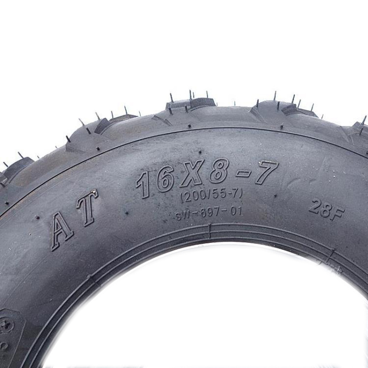 16*8-7 off-road Tubeless tires/tyre for ATV/E-ATV/ Go Kart