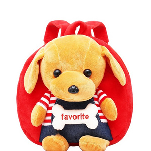 Custom Plush Backpacks Stuffed Animals Toys Pet Dog  Bear for Kids Plush Factory OEM for Popular Brands