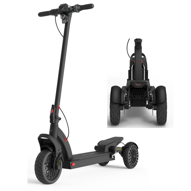 New design electric scooter e-scooter 3 wheels scooter 36V7.5Ah Front 10inch and rear dual 8 inch tire