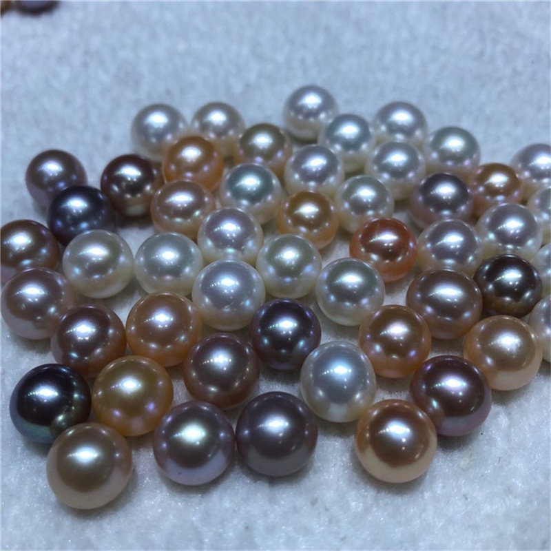 Wholesale Price Pearl 10-11mm A Perfect Round Freshwater Pearls Natural Edison Pearl Loose Beads for Ring Necklace Making