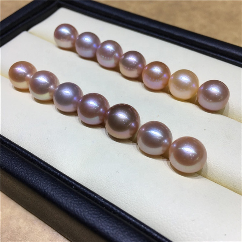 Wholesale Price Pearl 10-11mm A Perfect Round Freshwater Pearls Natural Edison Pearl Loose Beads for Ring Necklace Making