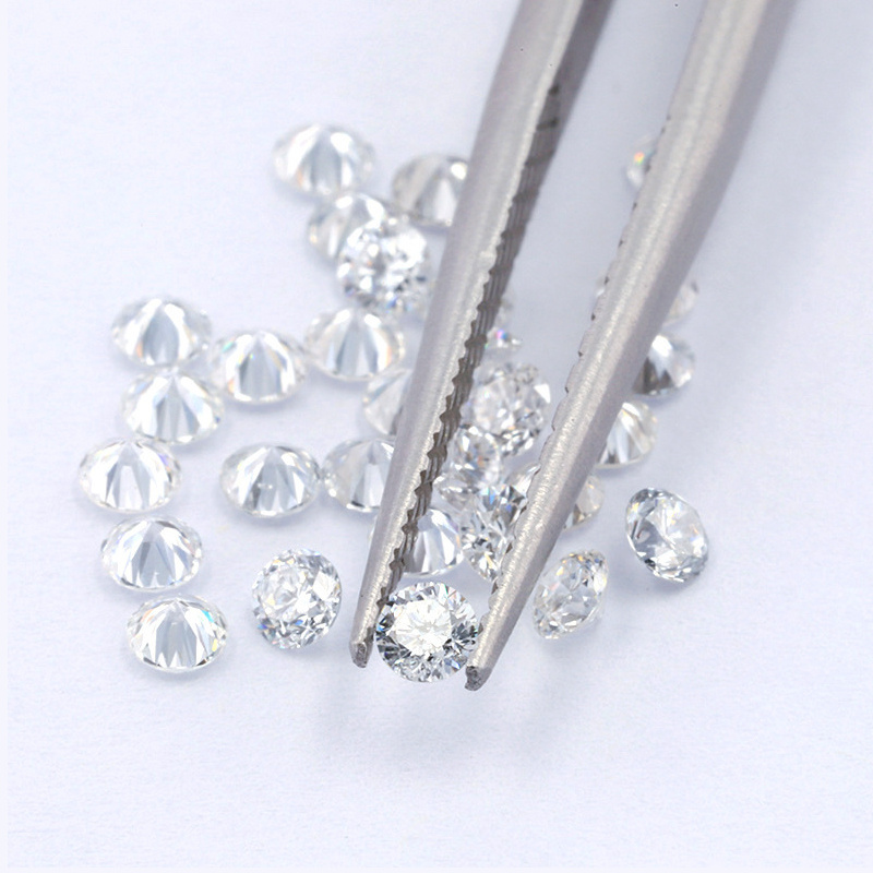 Factory Super Quality Def VVS VS 1.3-2.7mm melee size Synthetic Diamond Hthp Cvd Lab Grown Loose Diamond Polished Diamond