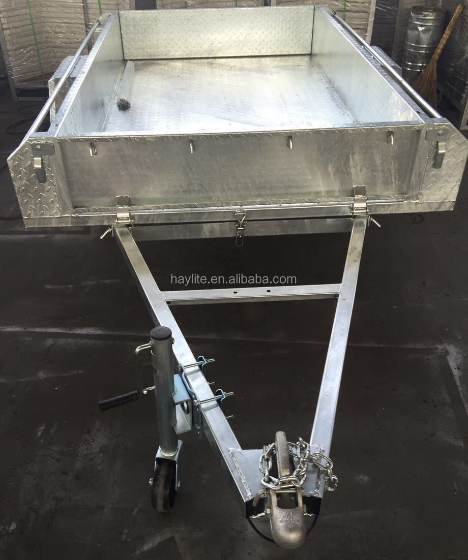 Hot Dipped Galvanized Farm small strong box Utility Trailer