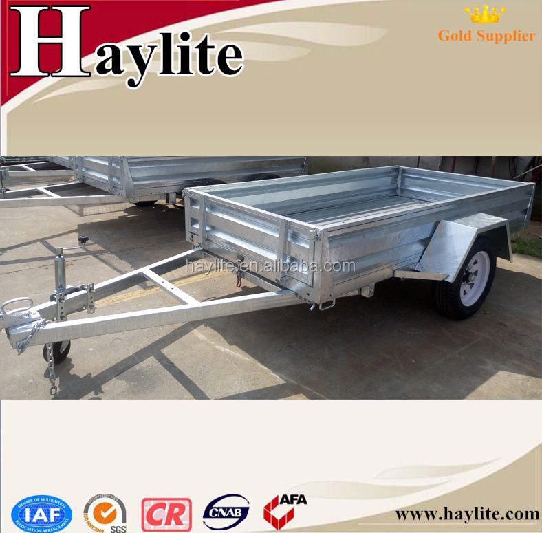 Hot Dipped Galvanized Farm small strong box Utility Trailer