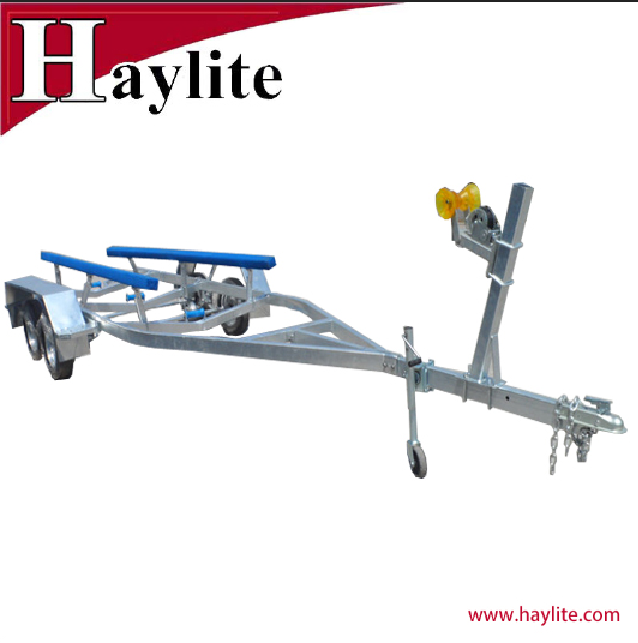 Jet Ski Aluminium boat trailer parts with galvanized frame