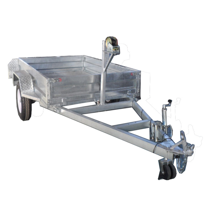 Hot Dipped Galvanized Farm small strong box Utility Trailer