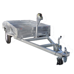 Hot Dipped Galvanized Farm small strong box Utility Trailer