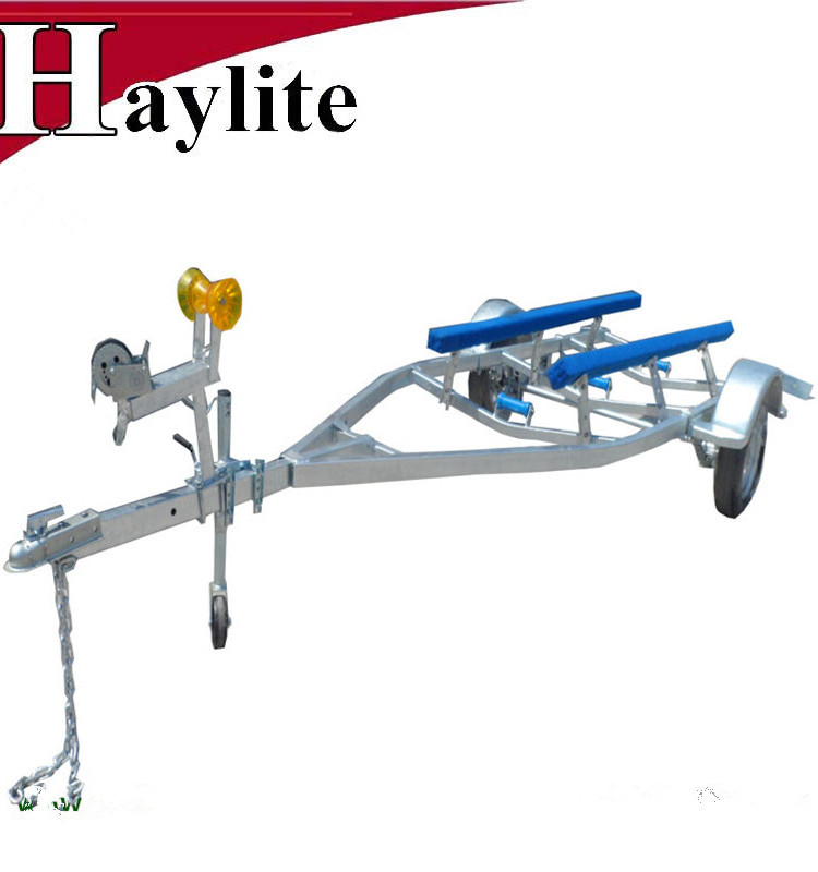 Jet Ski Aluminium boat trailer parts with galvanized frame