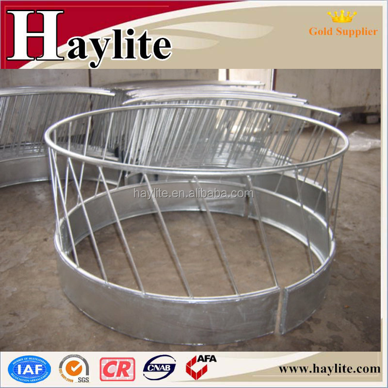 Customized square Horse cattle Eating Hay Feeder with roof