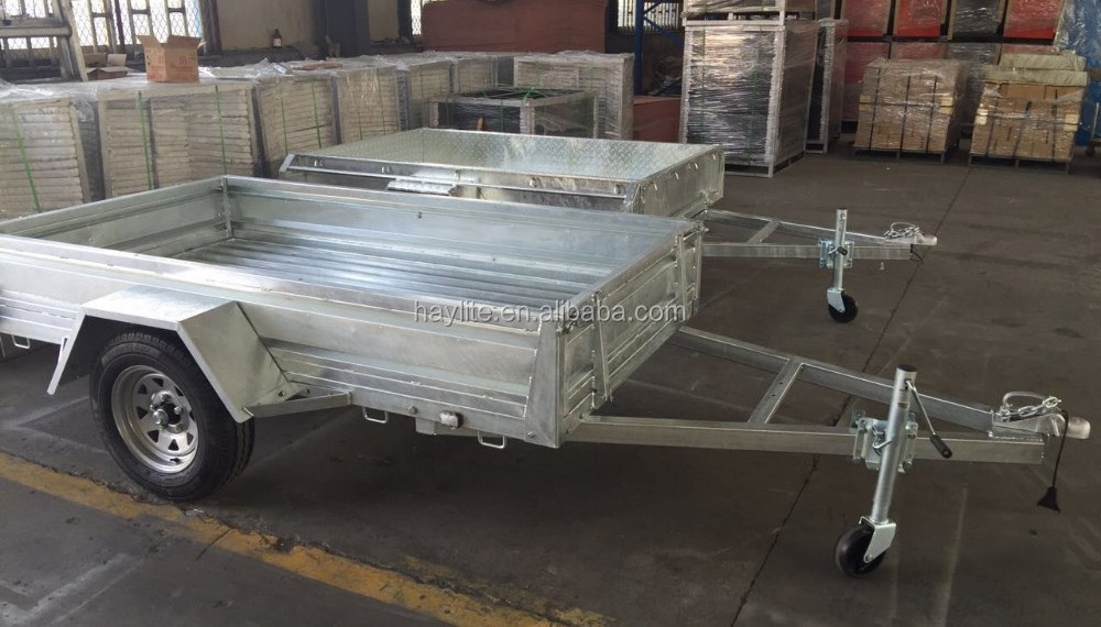 Hot Dipped Galvanized Farm small strong box Utility Trailer