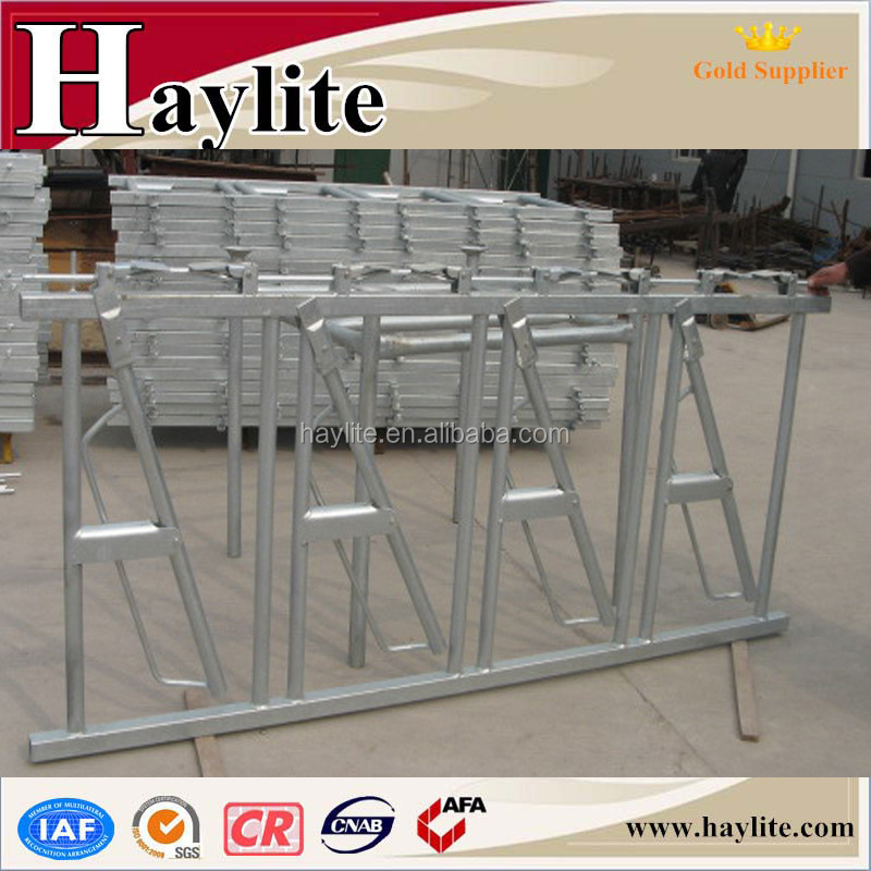 Humanized Dairy galvanized cattle farm headlock