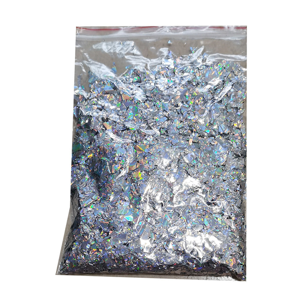 Holographic Silver Irregular Foil Confetti Wholesale,table confetti for birthday party,wedding