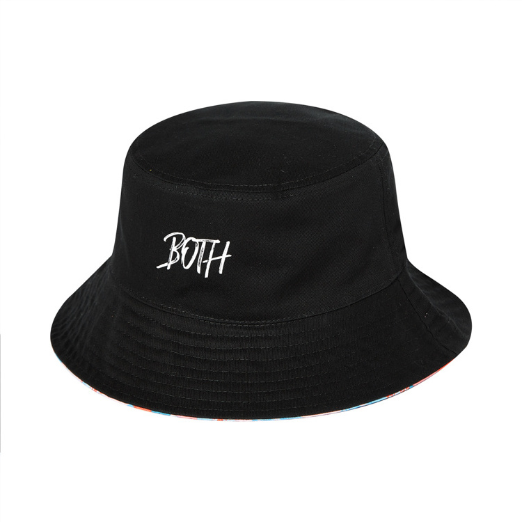 Summer Custom Sublimation Printing Double-Sided Bucket Hat All Over Printing Reversible Bucket Hats