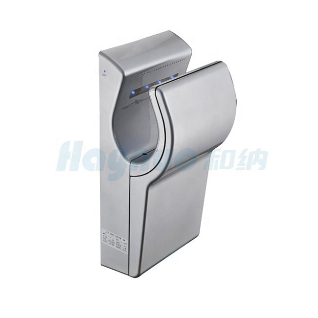 Brushless Public Bathrooms Airblade Hand Dryer Commercial Automatic Hand Dryer Wall Mounted Turbo Jet Washroom Speedy Hand Dryer