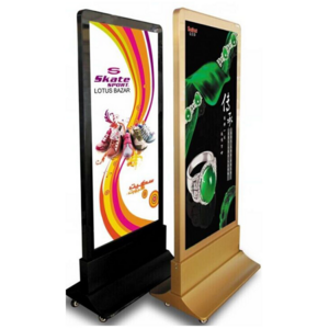 Walking Billboard Free Standing Magnetic Illuminuate Electronic Led Advertising Board