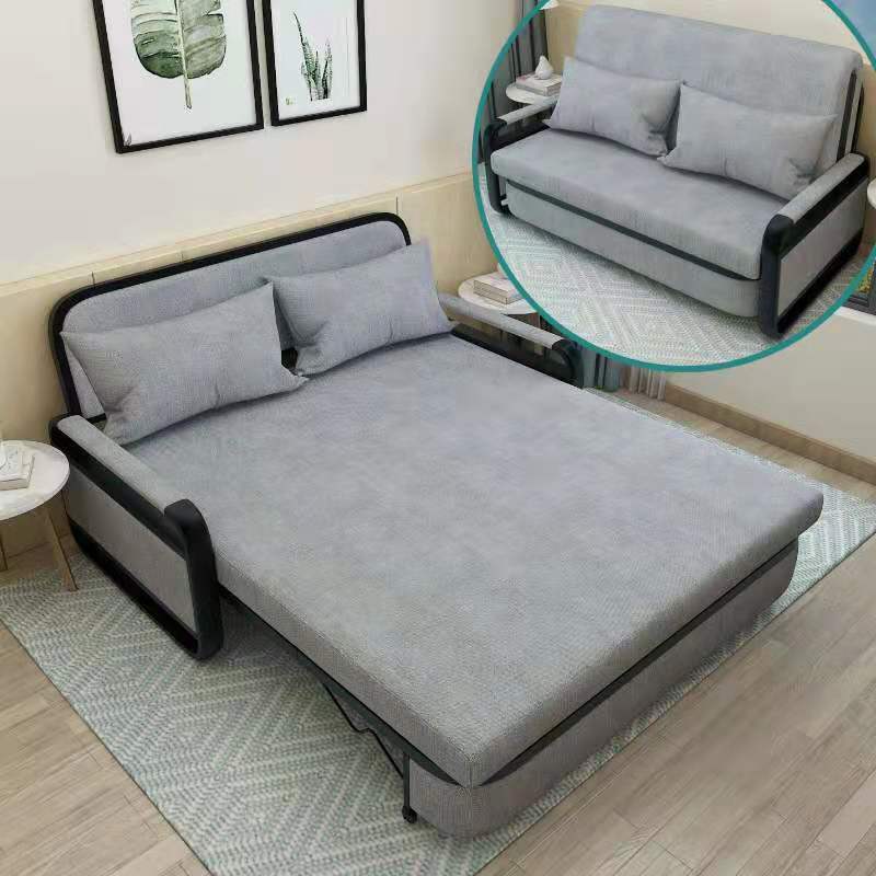 Living room sofa bed folding sofa for two foldable double sofa