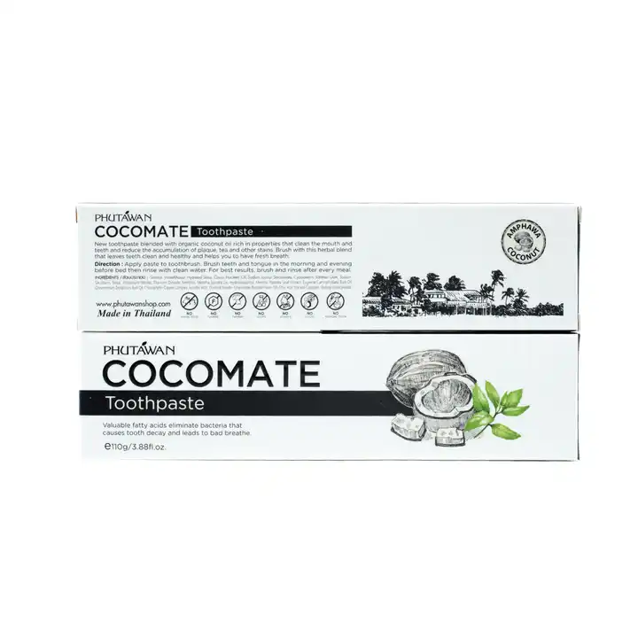 Basic Cleansing  Coconut and Activated Charcoal Toothpaste 110g