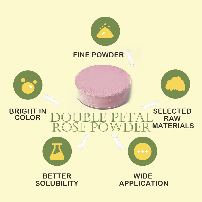 High quality rose powder food grade rose juice extract powder