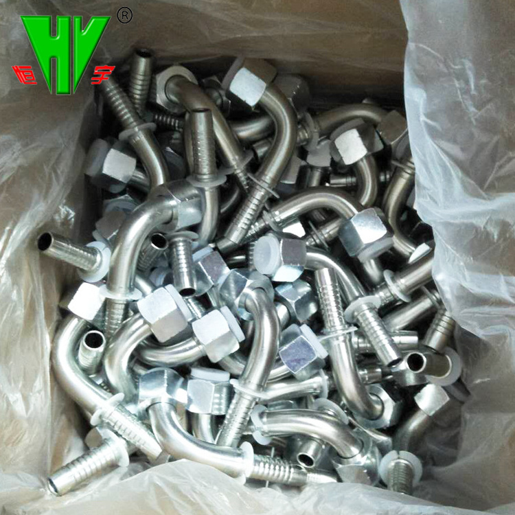 Hydraulic fittings distributors China supply hose swivel fittings metric hydraulic hose ends