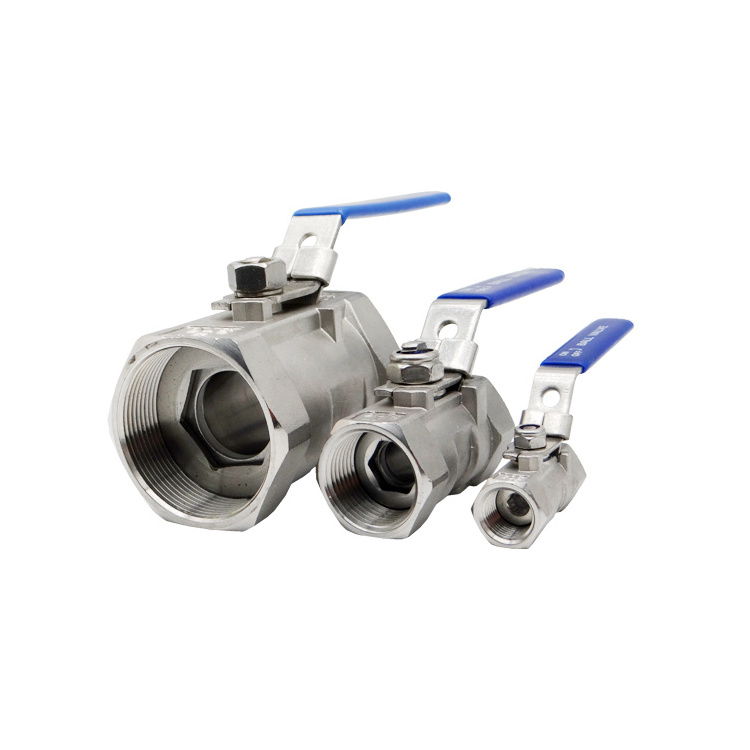 Brewers Plumbing 316 Stainless Steel One-Piece Dn50 2 Inch Ball Valves