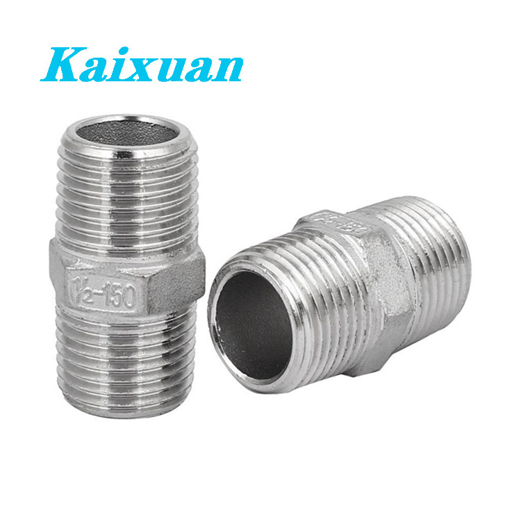 HEXAGON NIPPLE of stainless steel pipe fitting