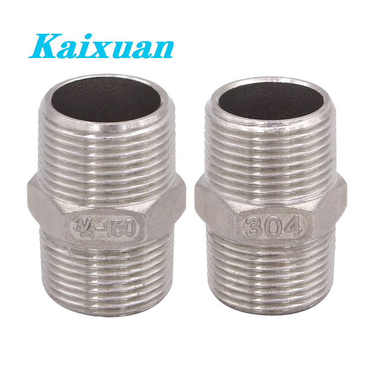 HEXAGON NIPPLE of stainless steel pipe fitting