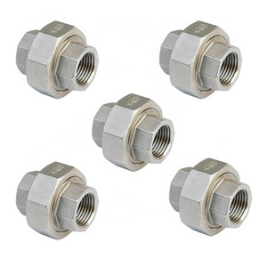 1/8"-4" Stainless Steel SS 304 316  Pipe Fitting Union