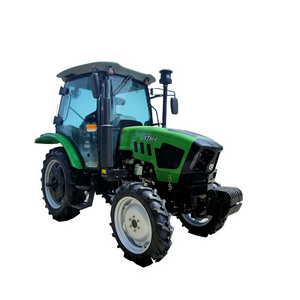 60hp 4x4 AC Cabin tractor mini farm traktor for agriculture prices for sale