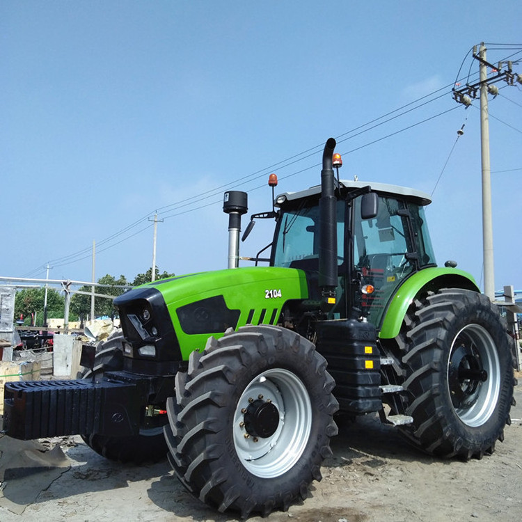 Hot Sale High Quality 220HP 4WD Heavy Duty Big Agricultural Wheel Farm Tractor