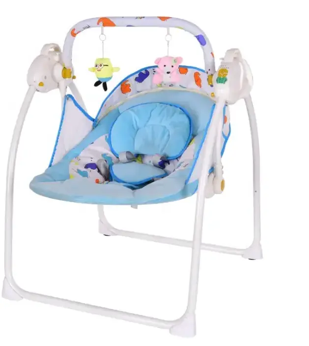 High quality chair Adjustable Safety Dining Bouncer Oem Children Kids Baby Swing Rocking High Chairs